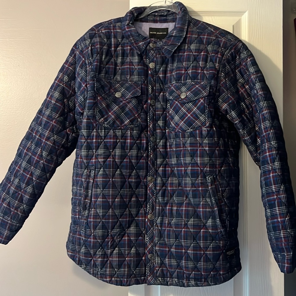 Silver Jeans men’s plaid jacket